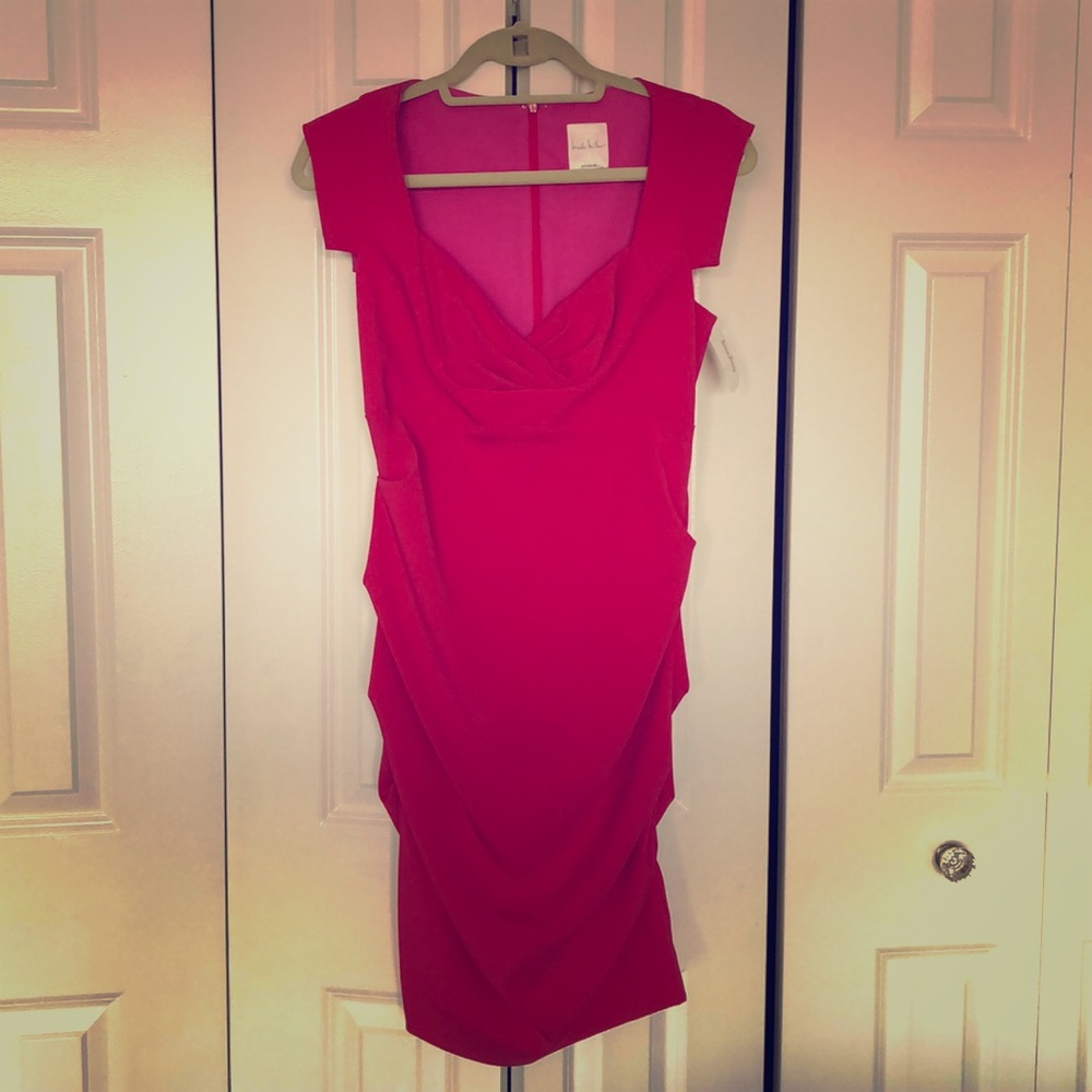 Nicole Miller pink dress